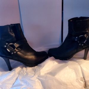 Harley Davidson heeled boots